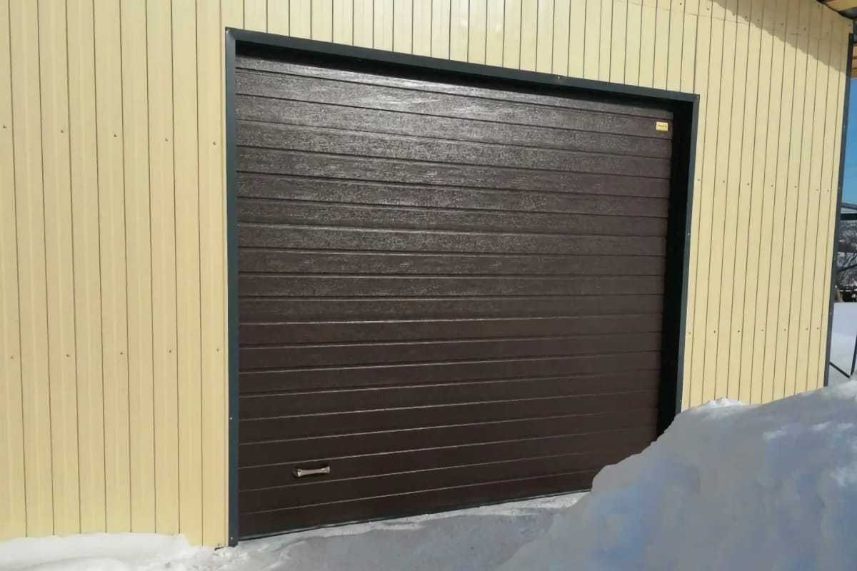 Ворота подъёмные и откатные с автоматикой